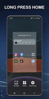 Simple Launcher android App screenshot 1